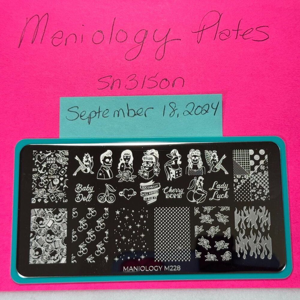 Maniology Plate: Rockabilly M228